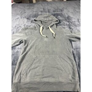 Buck Mason Hooded Sweatshirt Size‎ XS Mens Black Cotton Pullover Hoodie